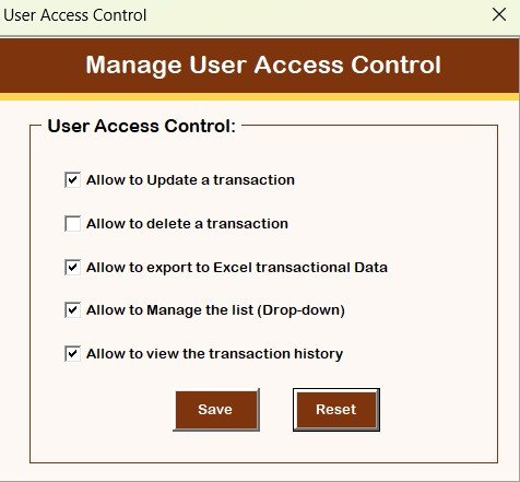 User Access Control