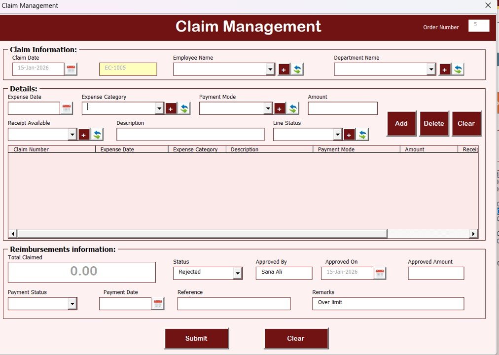  Claim Management