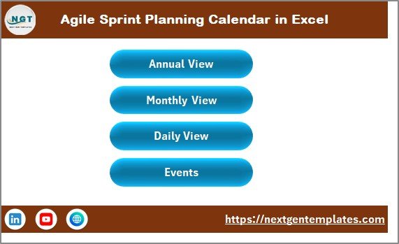 Agile Sprint Planning Calendar in Excel