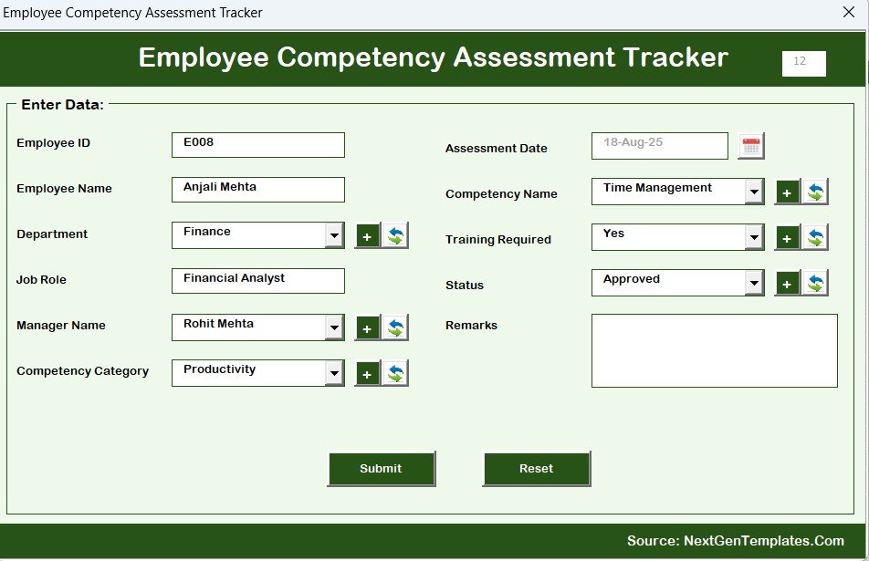 Update Existing Record