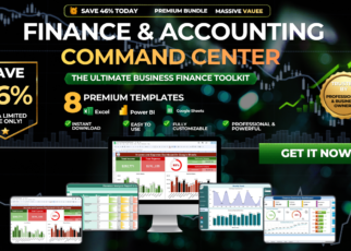 Finance Summary Dashboard in Excel
