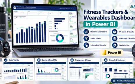 Fitness Trackers & Wearables Dashboard in Power BI blog feature image