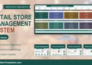 Retail Store Management System V1.0 in Excel VBA