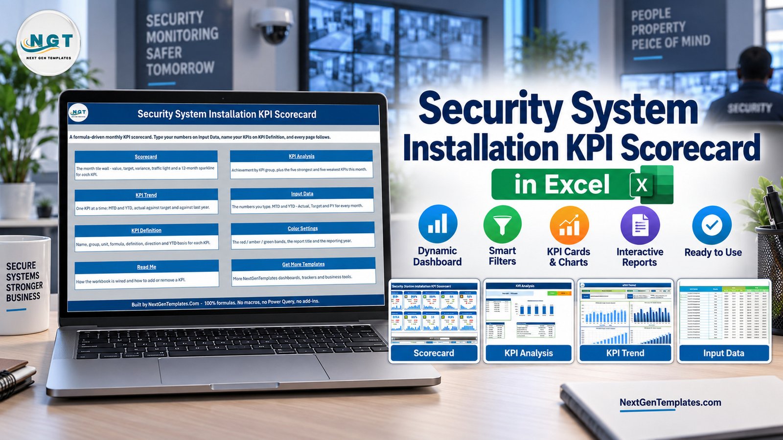 Installation KPI Scorecard in Excel blog feature for security teams