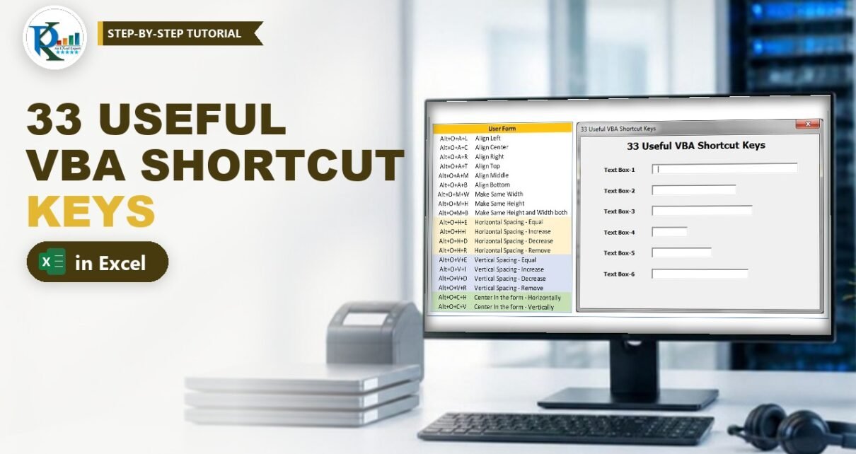 33 Useful VBA Shortcut Keys (Full List with Examples)