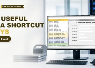 33 Useful VBA Shortcut Keys (Full List with Examples)