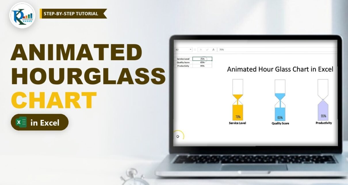 Animated Hourglass Chart in Excel: Step-by-Step with VBA