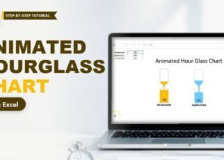 Animated Hourglass Chart in Excel: Step-by-Step with VBA