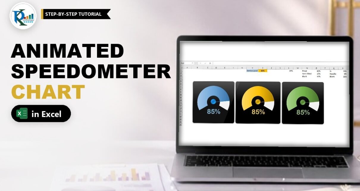 Animated Speedometer Chart in Excel with VBA (Step by Step)
