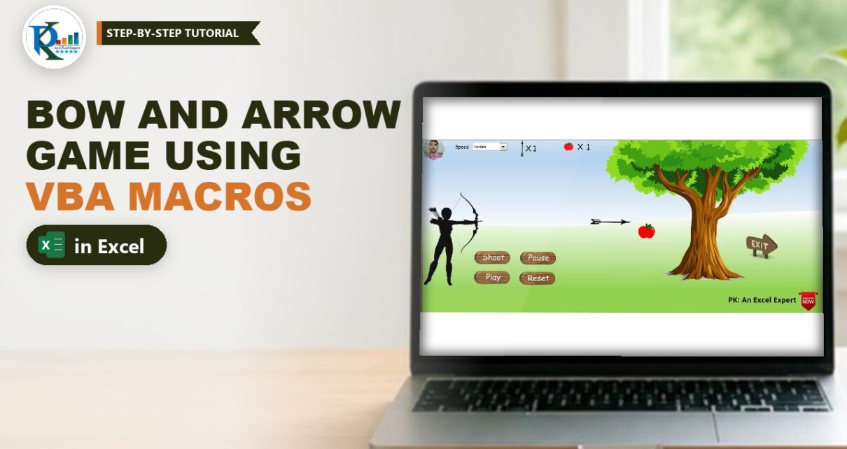 Bow and Arrow Game in Excel: Build It with Shapes and VBA