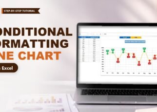 Conditional Formatting in a Line Chart in Excel: Green vs Red