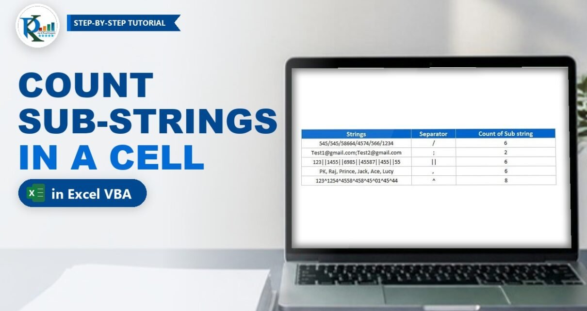 Count Sub-strings in an Excel Cell with a User Defined Function