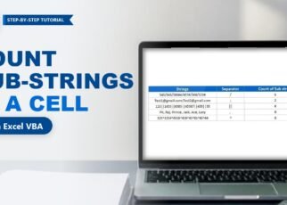 Count Sub-strings in an Excel Cell with a User Defined Function