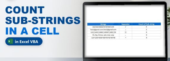 Count Sub-strings in an Excel Cell with a User Defined Function