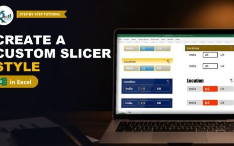 Custom Slicer Style in Excel: Create, Reuse and Set as Default