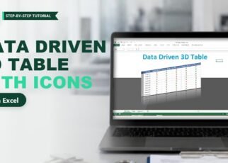 Data Driven 3D Table in Excel Using a Linked Picture