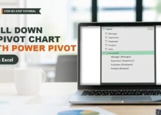 Drill Down in Pivot Chart with Power Pivot Hierarchy in Excel