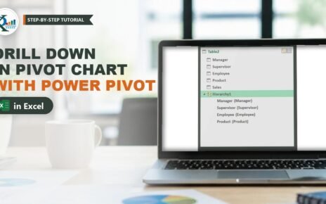 Drill Down in Pivot Chart with Power Pivot Hierarchy in Excel