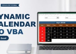 Dynamic Calendar in Excel: Auto-Updating Month View (No VBA)