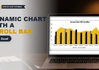 Dynamic Chart with Scroll Bar in Excel: Form Control Method