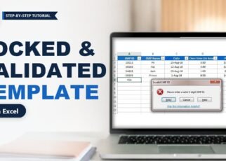 Excel Template with Protection and Validation (Free Download)