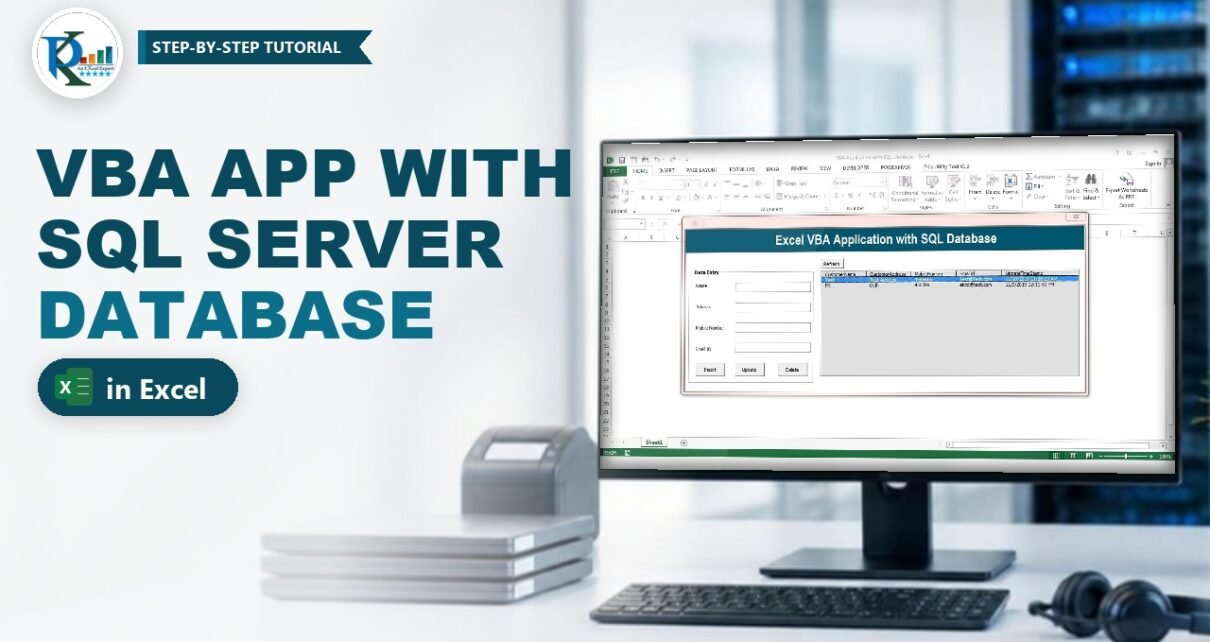Excel VBA Application with SQL Database: Insert, Update, Delete