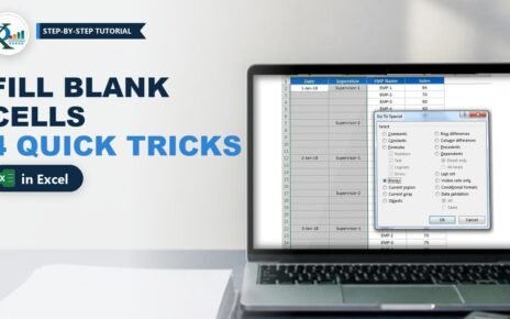 Fill Blank Cells in Excel with the Value Above: 4 Quick Tricks