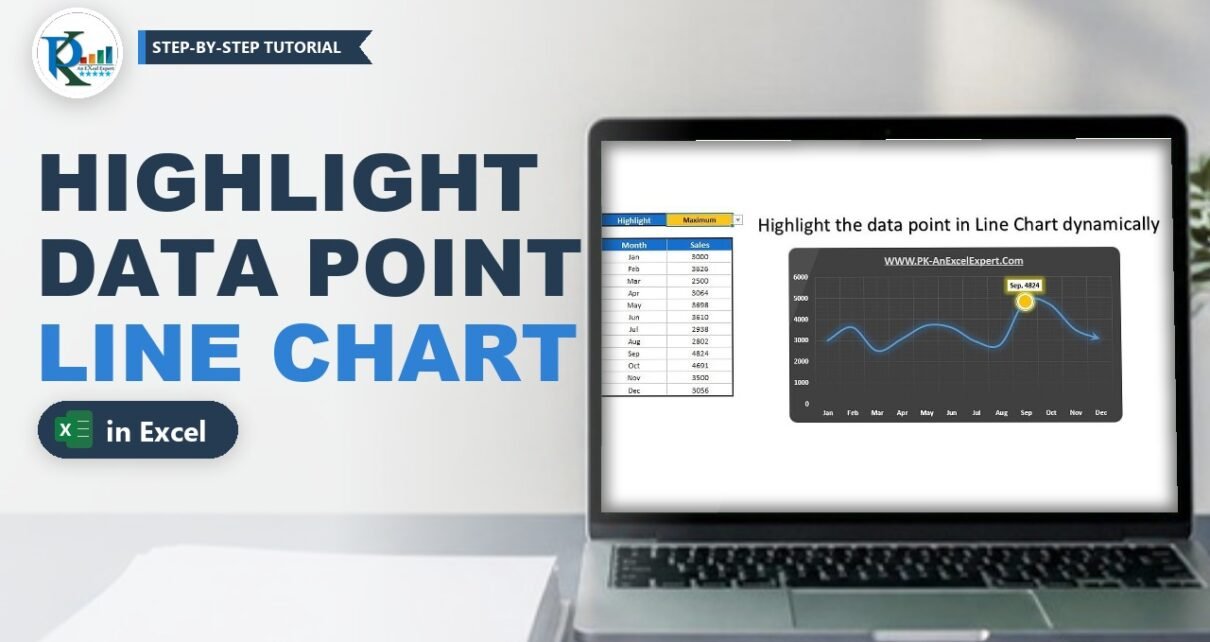 Highlight a Data Point in an Excel Line Chart Dynamically