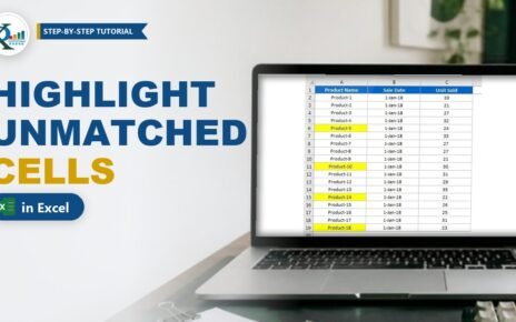 Highlight Unmatched Cells in Excel with Conditional Formatting