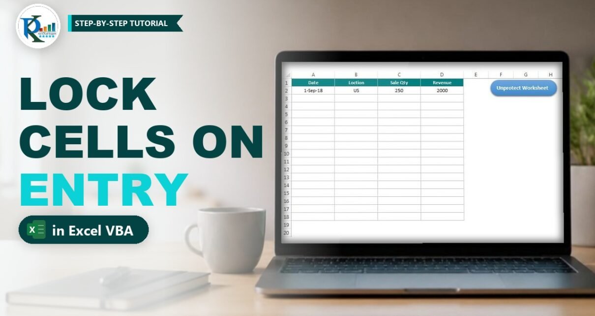 Lock Excel Cell After Updating: Allow Data Entry Only Once (VBA)