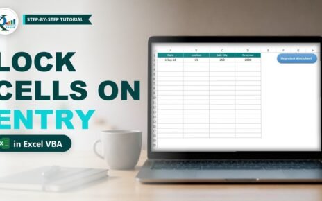 Lock Excel Cell After Updating: Allow Data Entry Only Once (VBA)