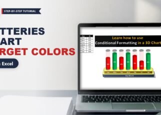 Conditional Formatting in Multiple Batteries Chart in Excel