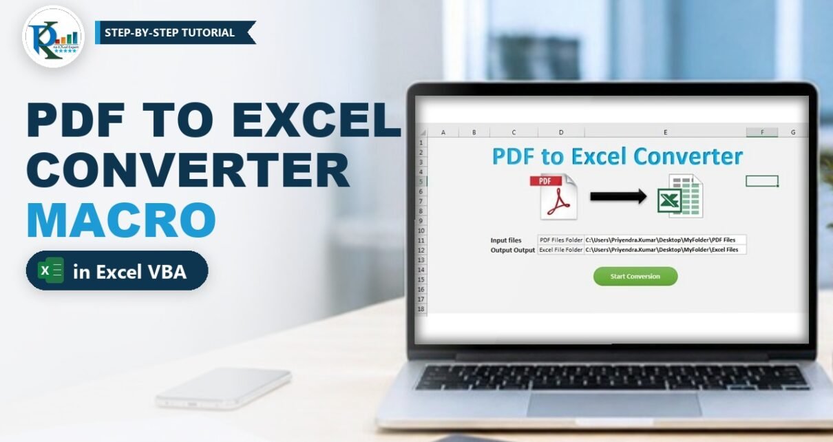 PDF to Excel Converter in Excel VBA: Convert a Folder of PDFs