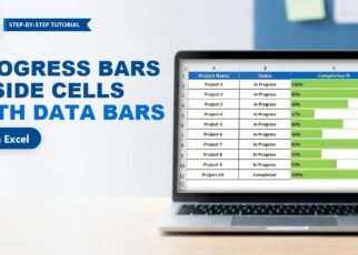 Progress Bar in Excel Cells Using Conditional Formatting