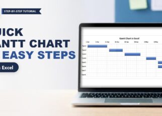 Quick Gantt Chart in Excel: Stacked Bar Method in 10 Steps