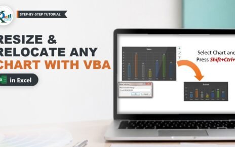 Resize and Relocate a Chart Using Excel Range with VBA