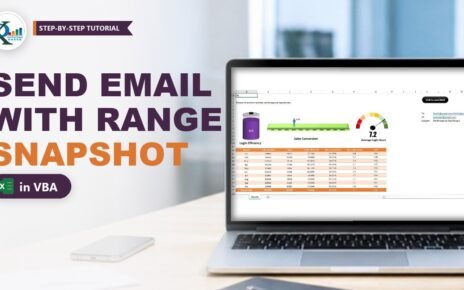 Send Email with Snapshot in Excel VBA: Range in Outlook Body