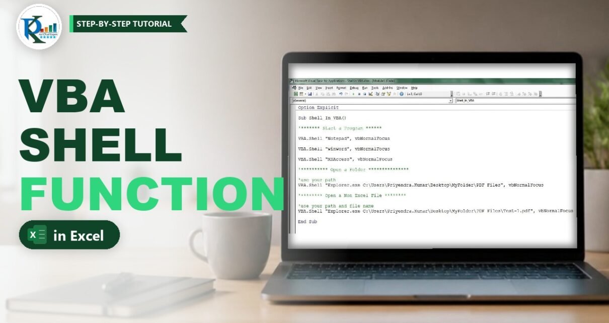 Shell Function in VBA: Open Programs, Folders and Files