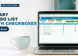 Smart To-Do List in Excel with Checkboxes and Progress Bar
