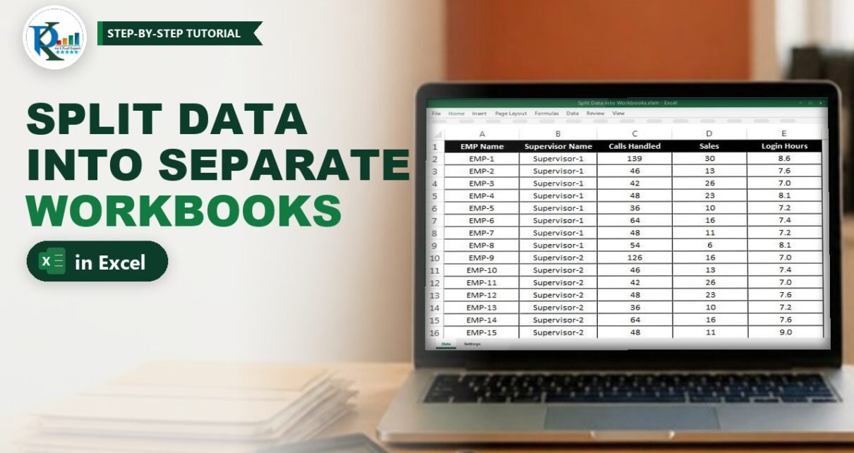 Split Data into Separate Workbooks in Excel (VBA Macro)