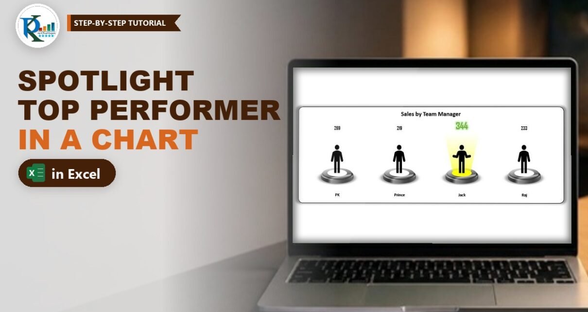 Highlight Top Performer in Excel Chart with a Spotlight (Part 2)