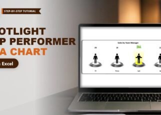 Highlight Top Performer in Excel Chart with a Spotlight (Part 2)