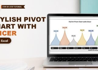 Stylish Pivot Chart with Slicer in Excel (Step by Step)