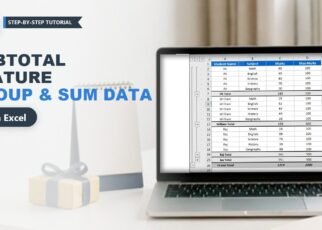 Subtotal Feature in Excel: Group, Sum and Outline Your Data
