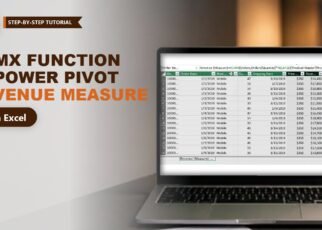 SUMX Function in Power Pivot: Revenue Measure with RELATED
