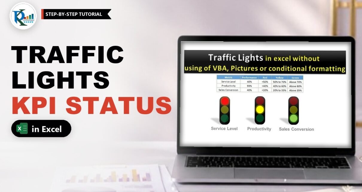 Traffic Lights in Excel: KPI Status Lights Without VBA