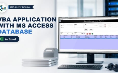 VBA Application with MS Access Database: Rent Management App