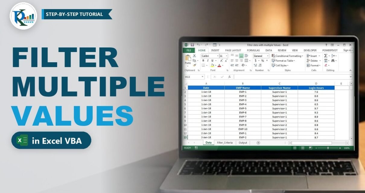VBA Filter Data with Multiple Values and Copy to Another Sheet