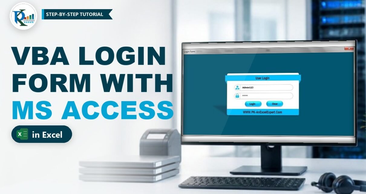 Login Form for Excel VBA Application with MS Access Database