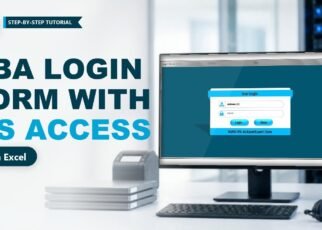 Login Form for Excel VBA Application with MS Access Database